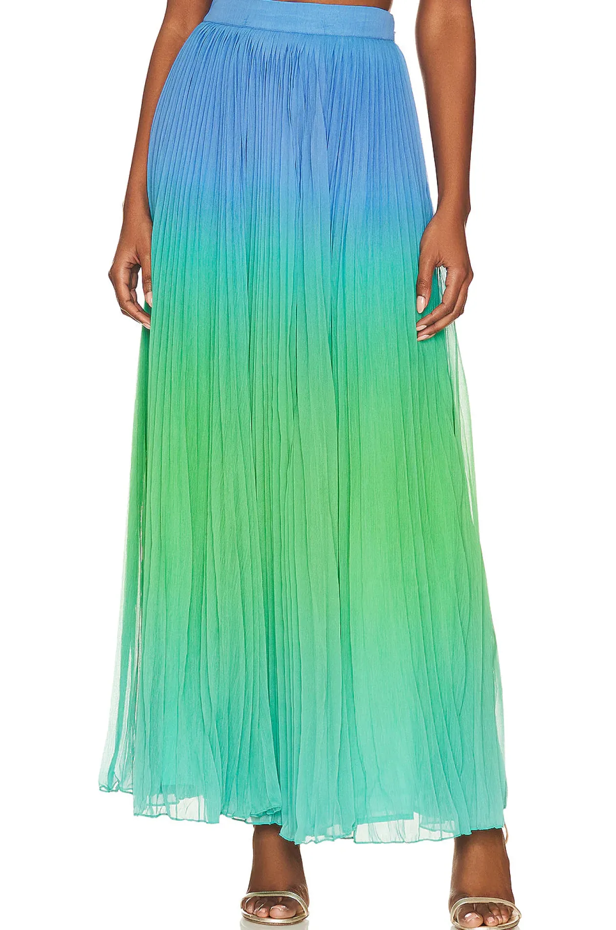 Rococo Sand Kiki Pleated Maxi Skirt