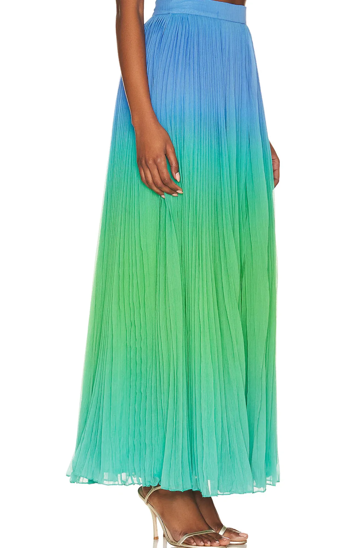 Rococo Sand Kiki Pleated Maxi Skirt