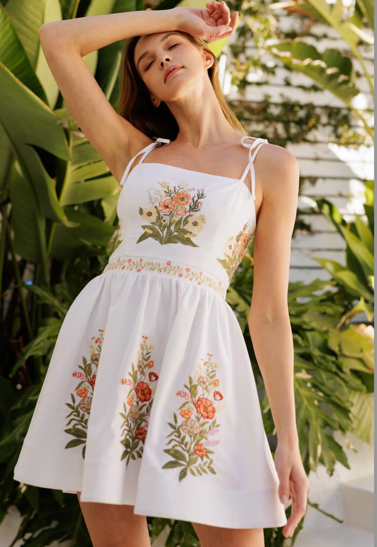 Rosalie Floral Mini Dress