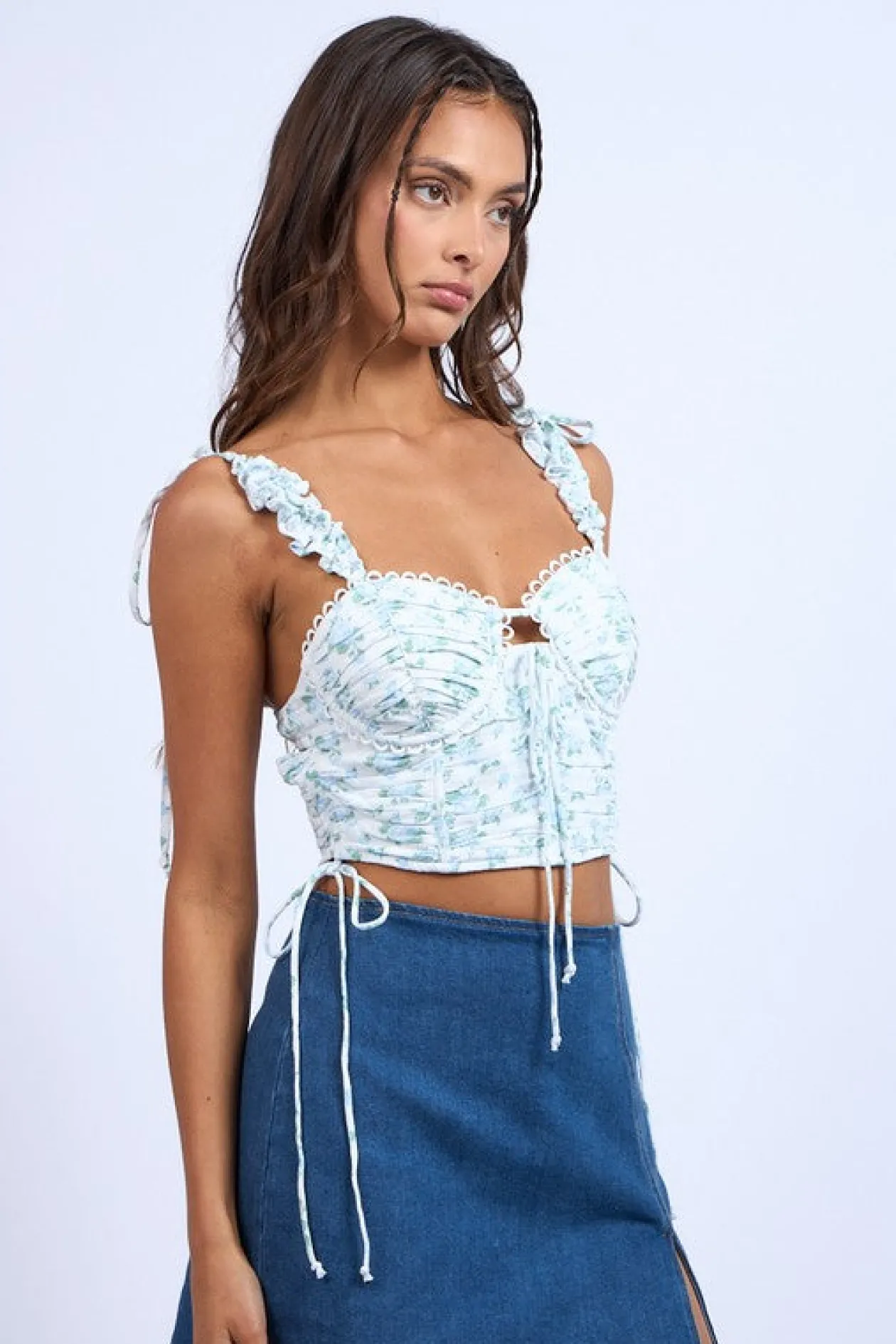 Secret Garden Cropped Corset