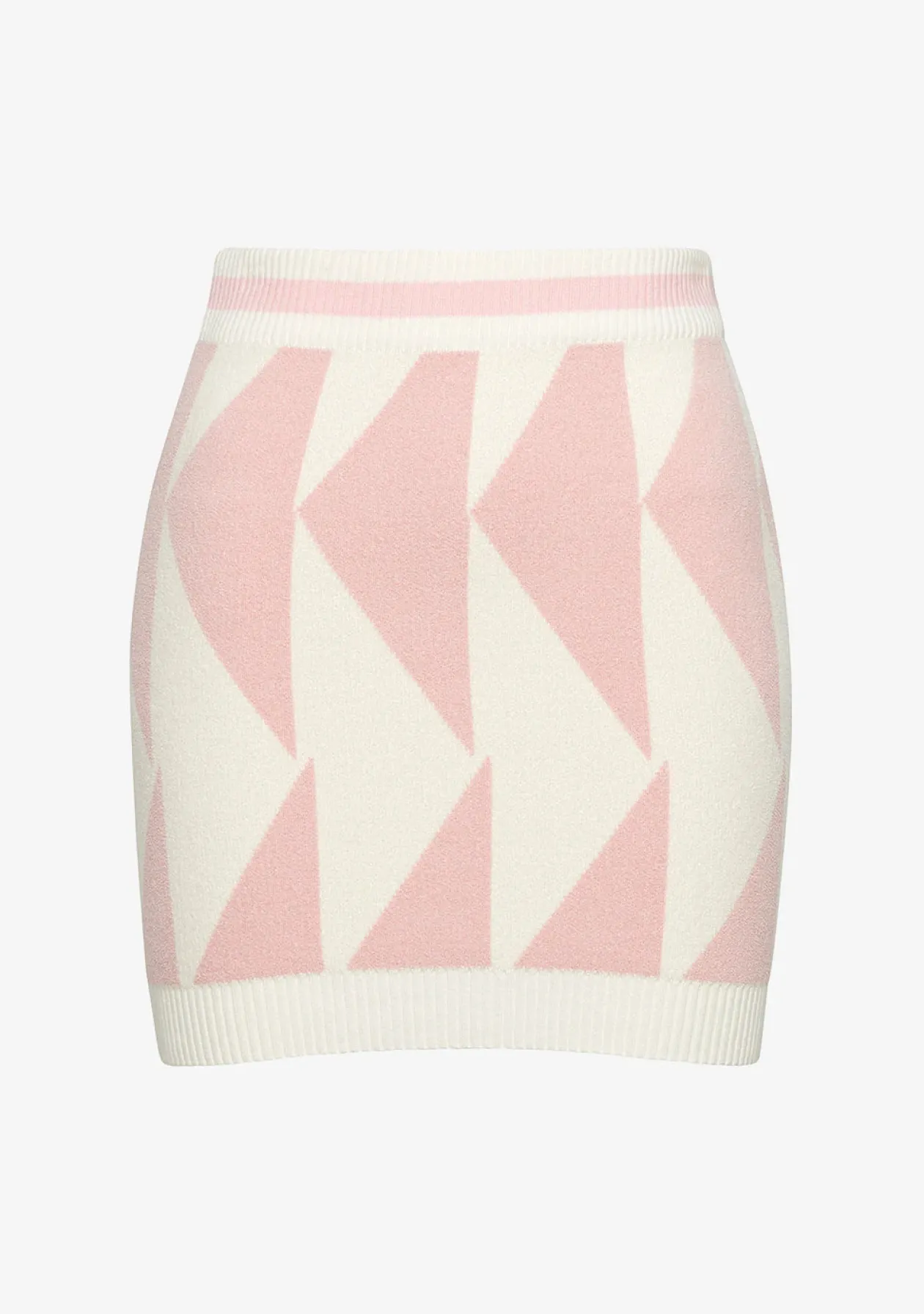 Ser.O.Ya Gretchen Skirt in Pink and White