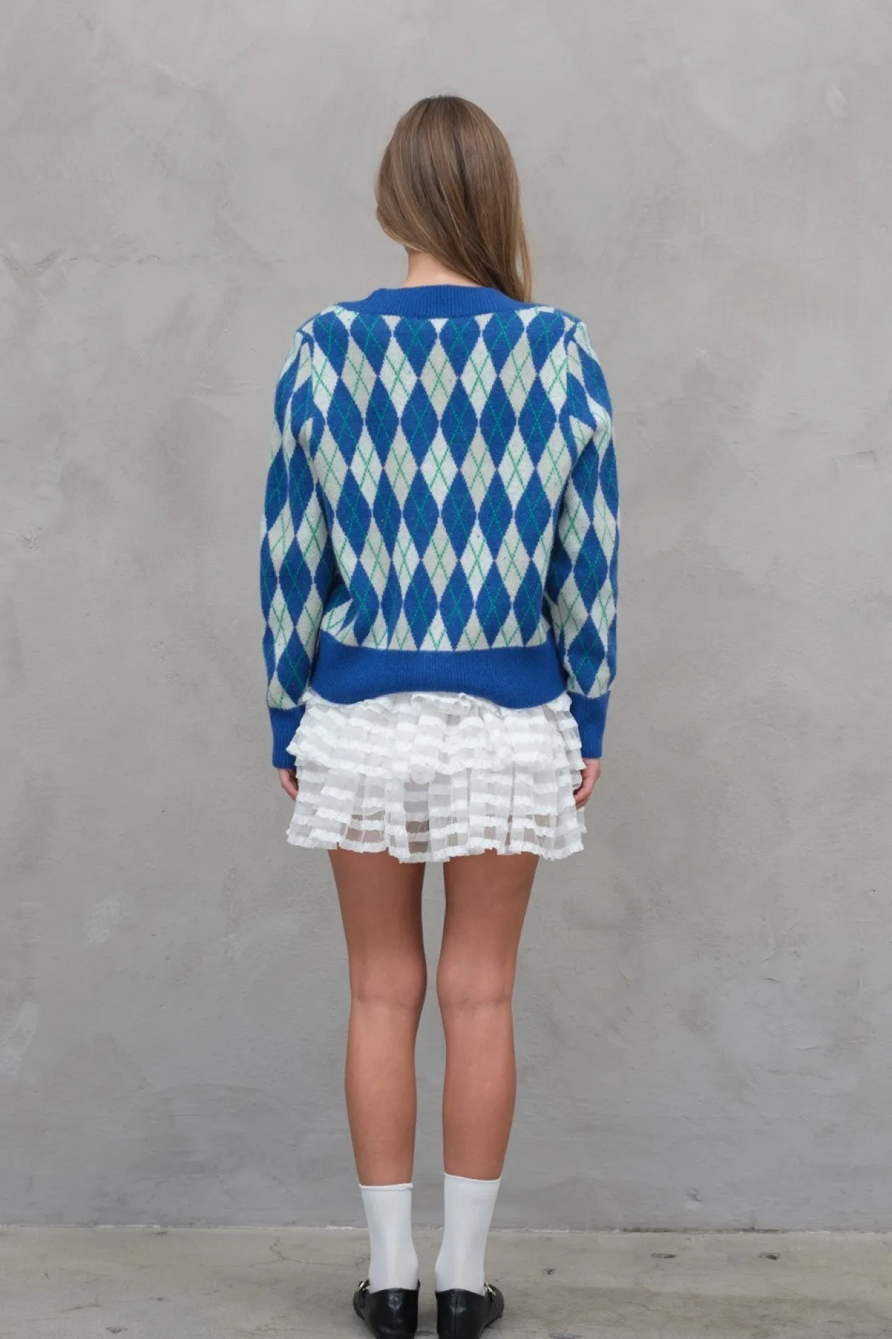 Sherlock Cardigan in Blue