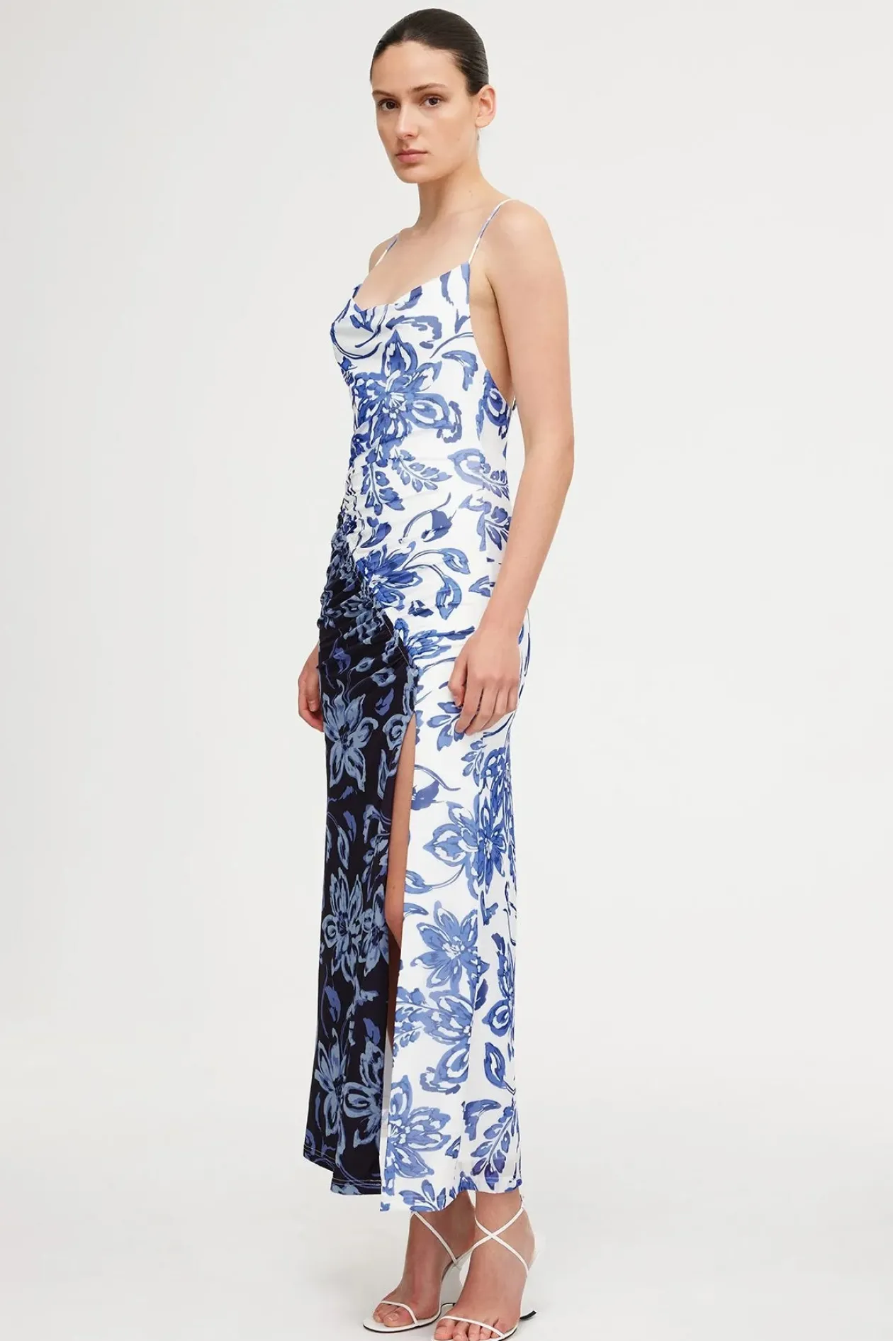 Significant Other Constance Dress in Hibiscus Splice