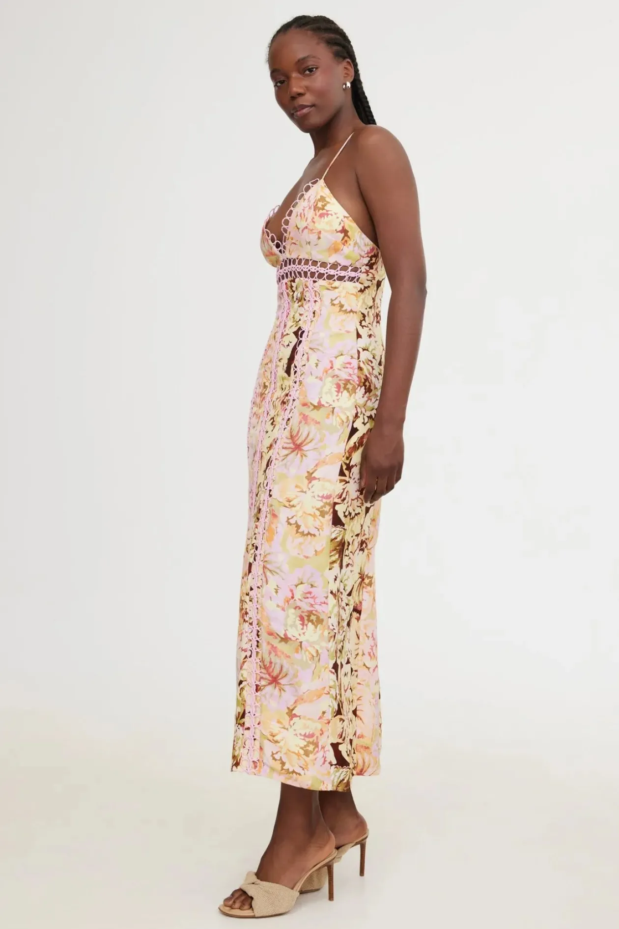 Significant Other Nicole Midi Dress in Jungle Mix