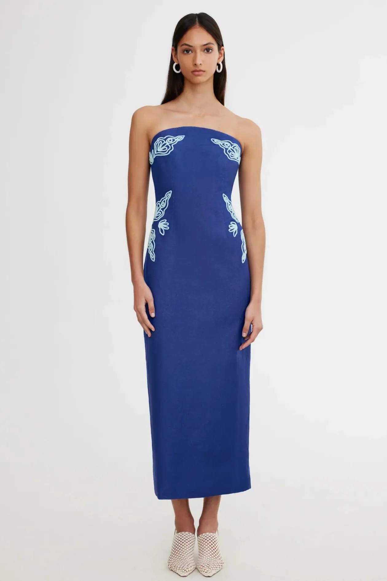 Significant Other Rosslyn Dress in Indigo