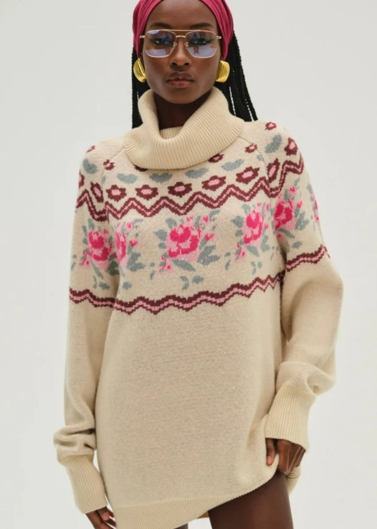 Ski Lodge Oversized Sweater