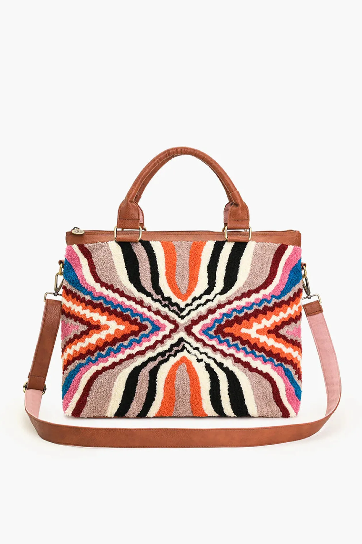 Soho Hand Tufted Weekender Bag