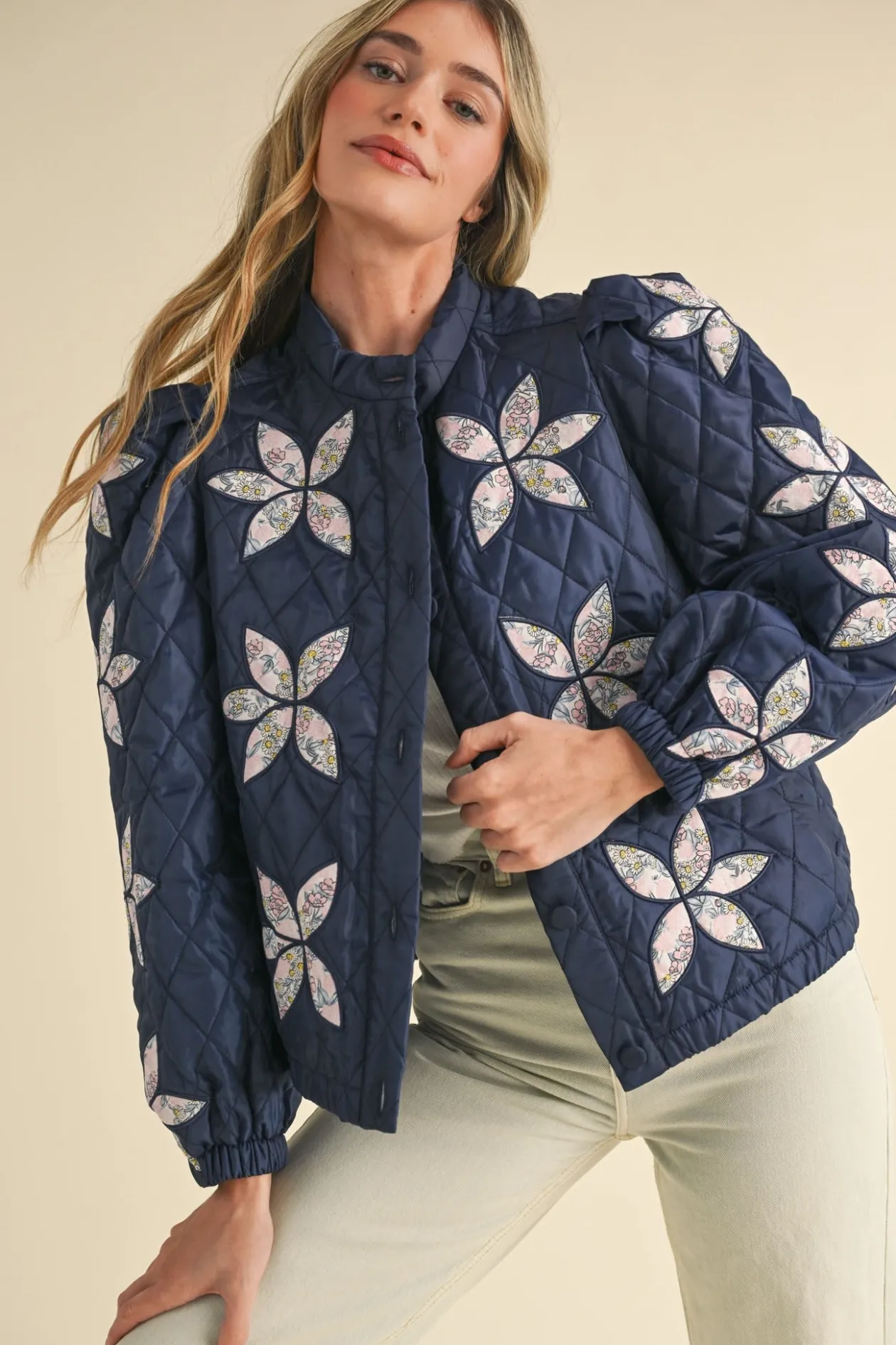 Stained Glass Quilted Puffer