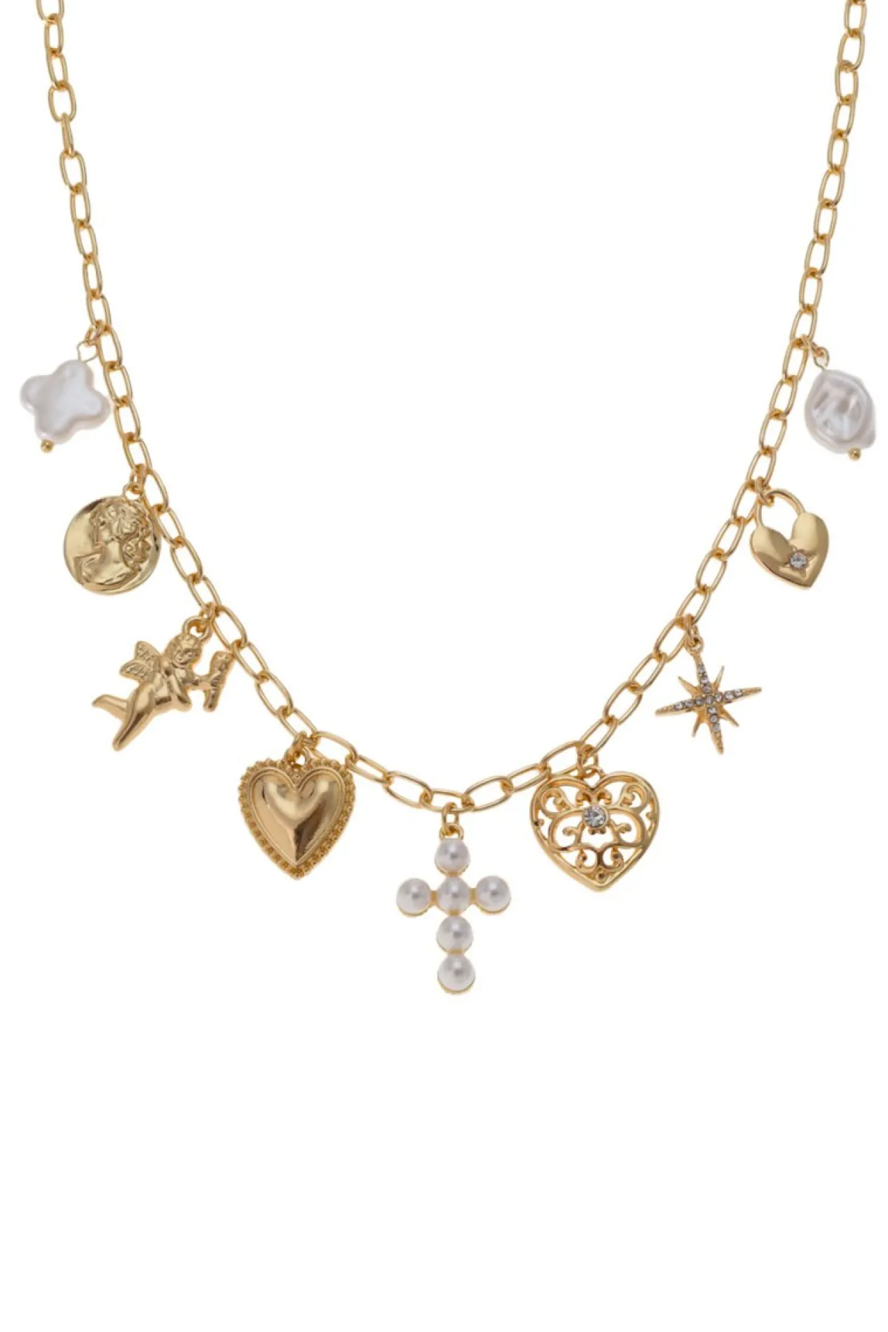 Sunburst Charm Necklace