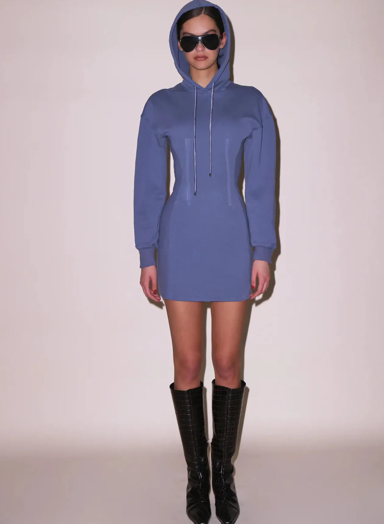 Terry Hoodie Dress