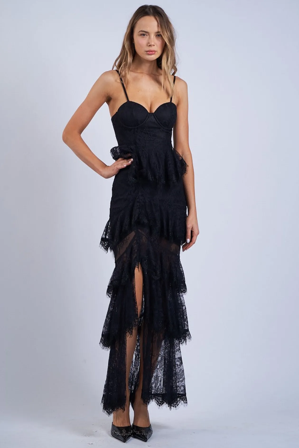 Vivian Lace Corset Dress